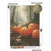 5D Diamond Painting Kit Pumpkin Patch Fall Season Full Drill Canvas Art DIY Rhinestone Craft for Modern Wall Decor