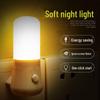 LED Plug-in Night Light for Bedroom & Nursery with Brighten Button