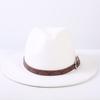 Popular European and American Classic Simple Flat-brimmed Top Hat Men's and Women's Fashionable and Elegant Versatile Jazz Hat Top Hat