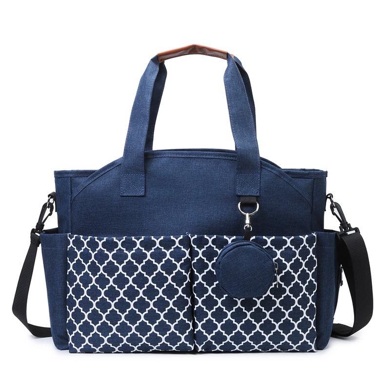 New Mommy Bag Large Capacity Portable Shoulder Bag Lightweight Multifunctional Portable Anti-splashing Storage Bag