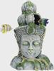 Reptile & Fish Tank Resin Bodhisattva Head Ornament