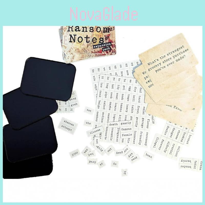 Ransom Notes And The First Game Card Set For Interactive Social Play