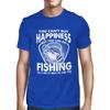 1Tee Mens You Can't Buy Happiness But You Can Go Fishing T-Shirt