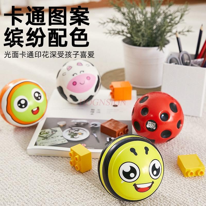 Release And Decompress Pu High Elastic Ball Without Inflation Small Children'S Cartoon Small Basketball Soccer Ball