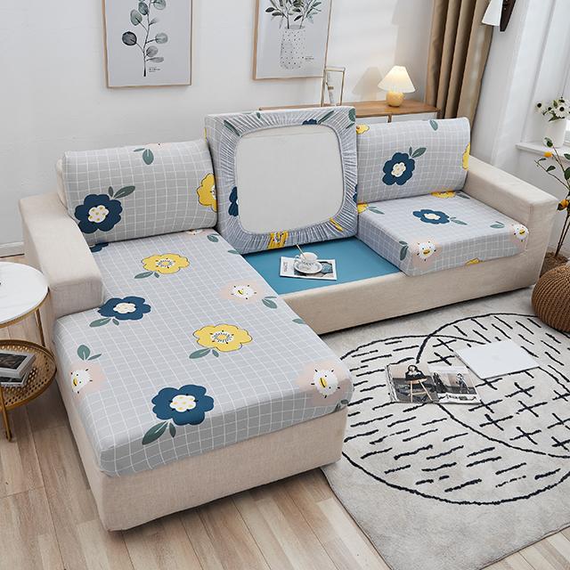 

Чехол на подушку дивана с принтом медведя, эластичный чехол для дивана для гостиной, домашних животных, защита для детской мебели, съемный чехол на стул 1/2/3/4 Plus Size1(S)-1pc