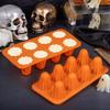 1/2/3Pcs Ghost Chocolate Candy Molds Reusable Halloween Silicone Moulds Holiday Kitchen Tools for Jelly Chocolate Candy Gummy