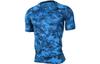 T Shirts Men's Blue Crew Neck Moderate Straight Fit 828177-457