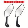 1pair Motorcycle Universal Mirror Scooter E-Bike Cafe Racer Retro Rearview Mirrors Electrombile HD Vision Side Mirror