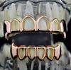 925 Sterling Silver Rapper Iced Out Hollow Design Grills Teeth Grillz Top Bottom Teeth Men Plain Hiphop Vampire Grillz for Teeth