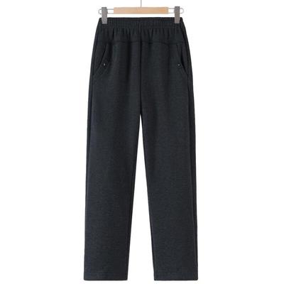 Women's Elastic Waist Straight-Leg Casual Pants