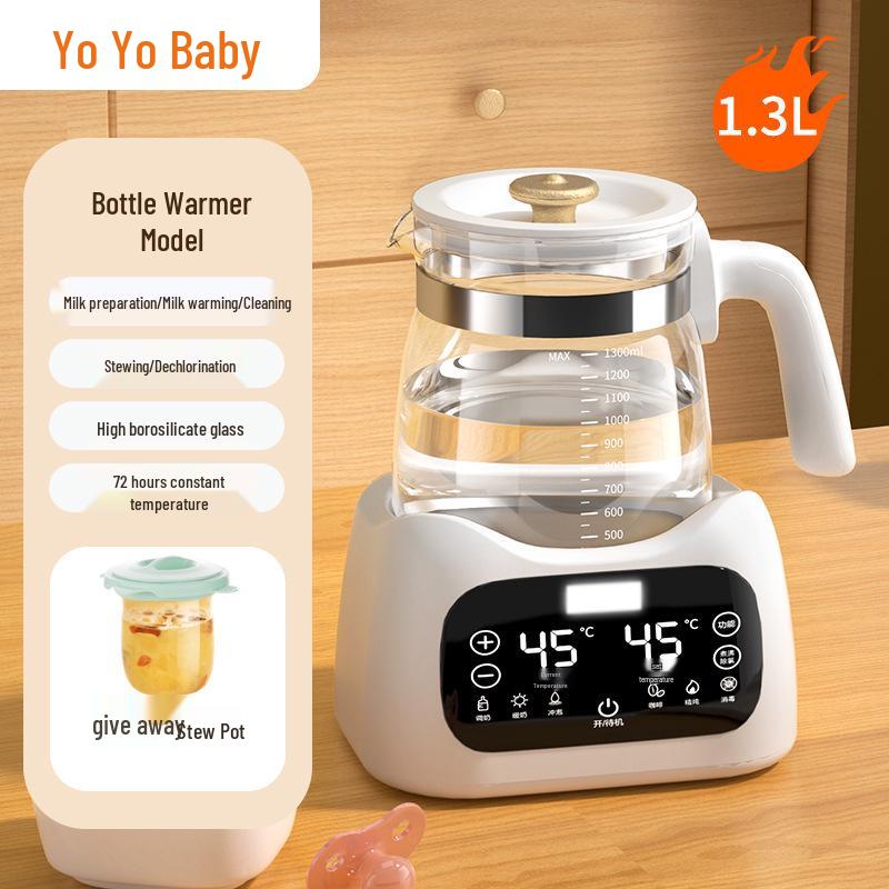 New Model Electric Kettle: Constant Temp Glass Tea Maker & Insulated Kettle