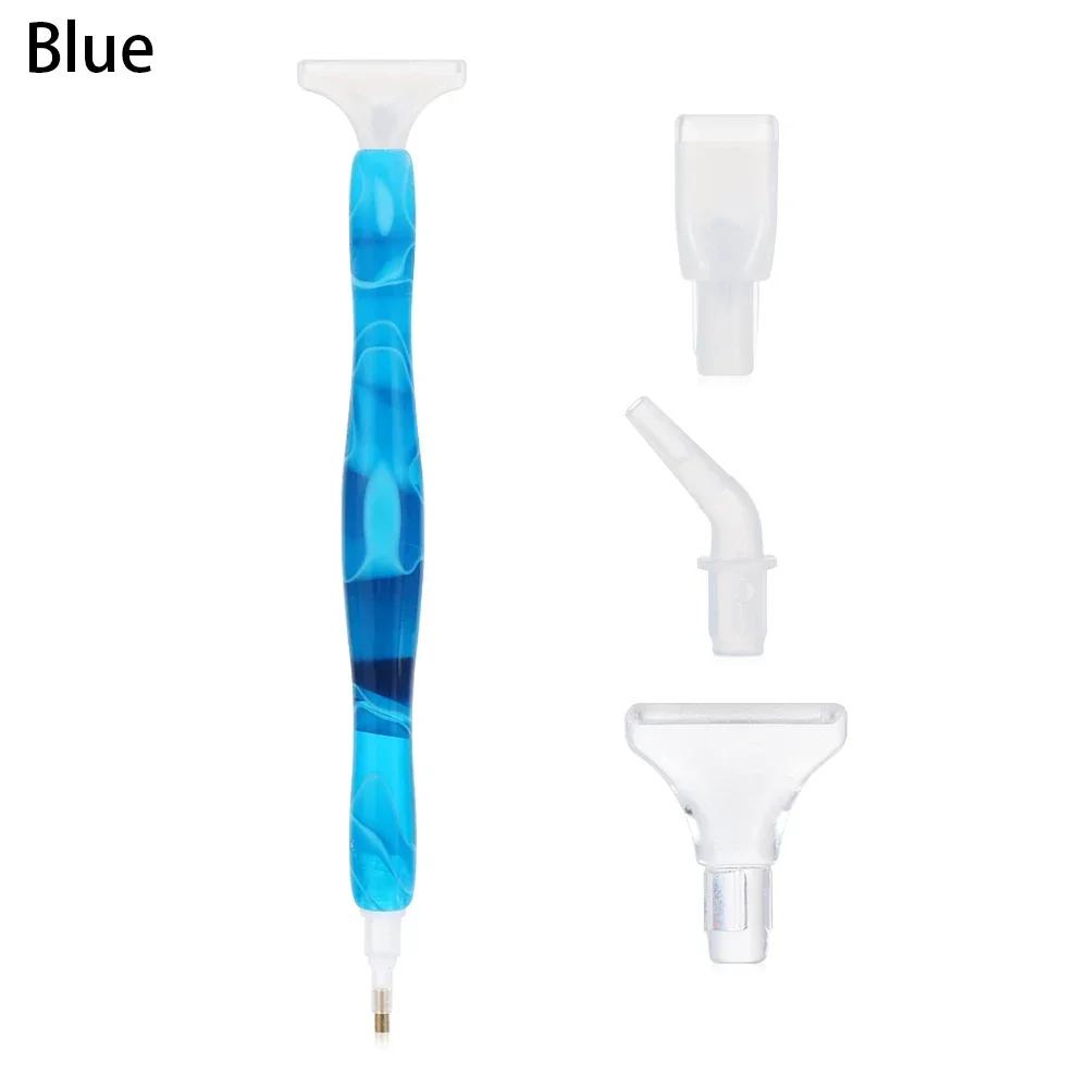 5D Double Head Diamond Painting Pen Resin Point Drill Pen With Replace Pen Head DIY Cross Stitch Sewing Embroidery Accessories