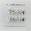 Available Sizes Xsl Ultrathin Seamless Crystal Butterfly Gel Nail Art Stickers
