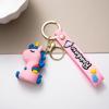 Cartoon Unicorn Keychain Pendant, Year Of The Horse New Year Collection, Bag Hanging Decoration, Car Keychain