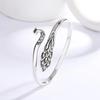 Fashion 2025 New Peacock Bracelet Vintage Simple High Street Bracelet Steel Women Cute Chain Bracelet Jewelry Gifts Wholesale