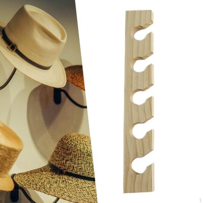 Baseball Keps Display Rack, Hat Organizer, Lagring Trä Hållare, Rack