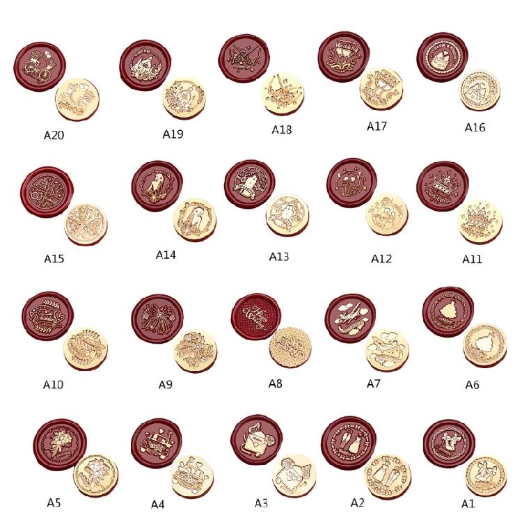 Sealing Stamp Head Waxes Stamp Head Brasses Scrapbooking Stamp Head Emboss Sealings Waxes Seal Stamp Head Replacements