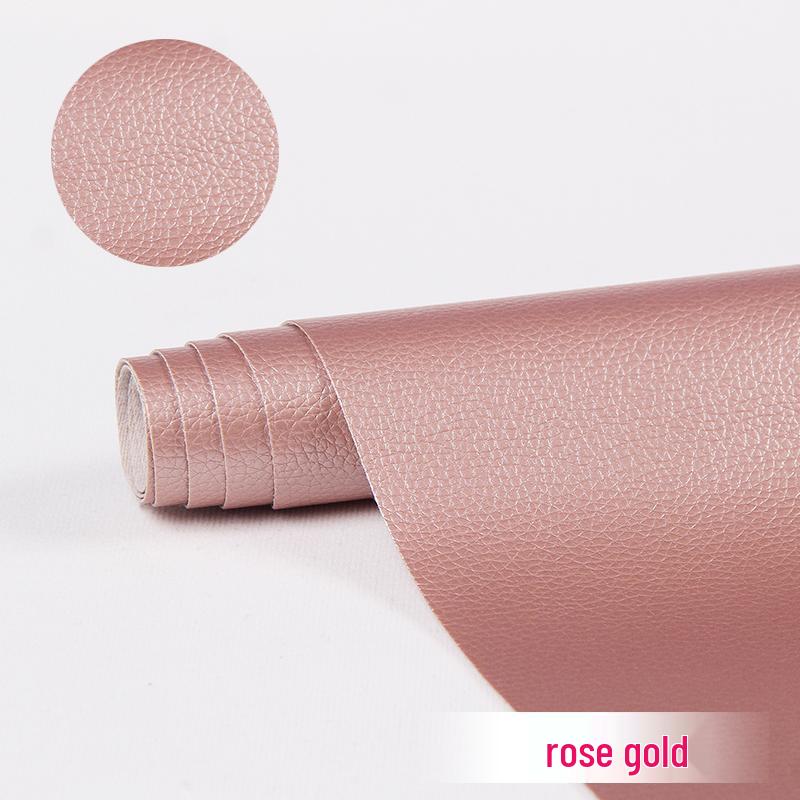 Patch Gros Autoadeziv din Piele PU cu Granulație Litchi pentru Canapele, Paturi și Interioare Auto