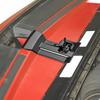 Hood Lock Bolt Dust-Proof Gap Protect Trim Cover for Dodge Challenger 09+ Carbon