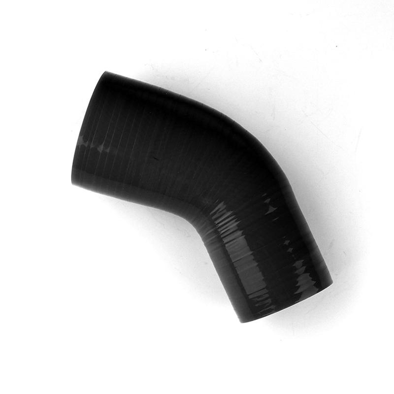 45 Degree Elbow Reducer ID 70mm 76mm 80mm 83mm 89 95 102mm General Silicone Coolant Intercooler Pipe Tube Hose Air Intake Tubing 45-ID70-76mm 3Ply