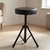 Adjustable Drum Stool Supportive with Padded Seat Stable for Drummers, Artists, Drumming