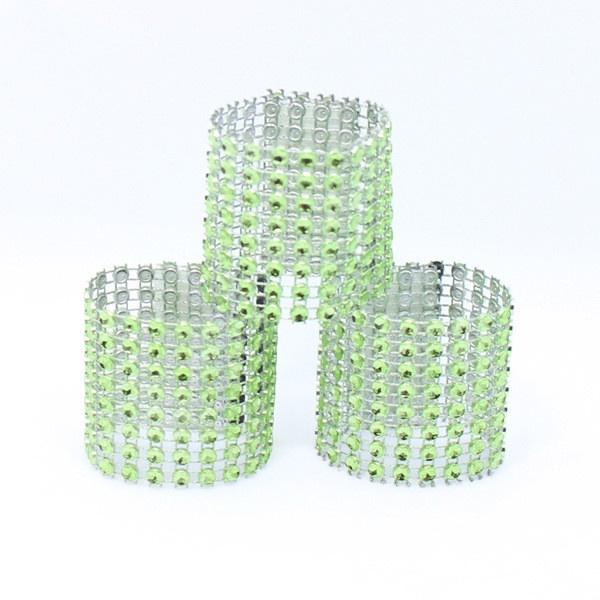 STRASSED NAPKIN HOLDER FOR HOLIDAYS WEDDING DINNERS NAPKIN HOLDER Fabric Napkin Holder Cloth Napkin Ring