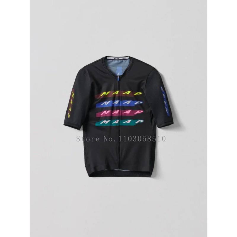 Maglia Leggera da Ciclismo da Uomo a Maniche Corte Traspirante per Mountain Bike e Bici da Strada Vestibilità Larga Miscela di Lino