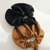 J.Lauren Suede Velvet Heart Scrunchie H01102