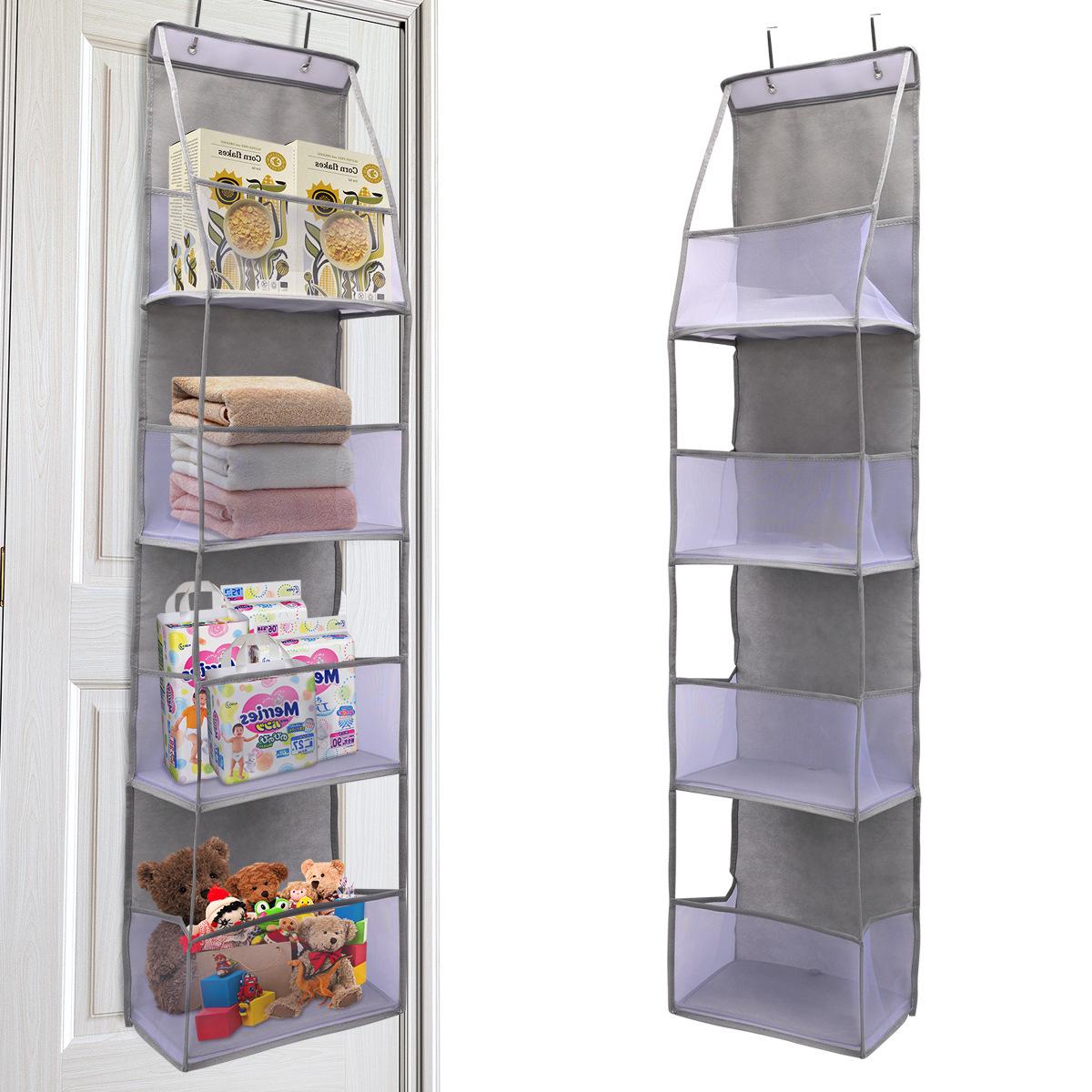 Over-the-Door Transparent Multi-Functional Hanging Storage Bag