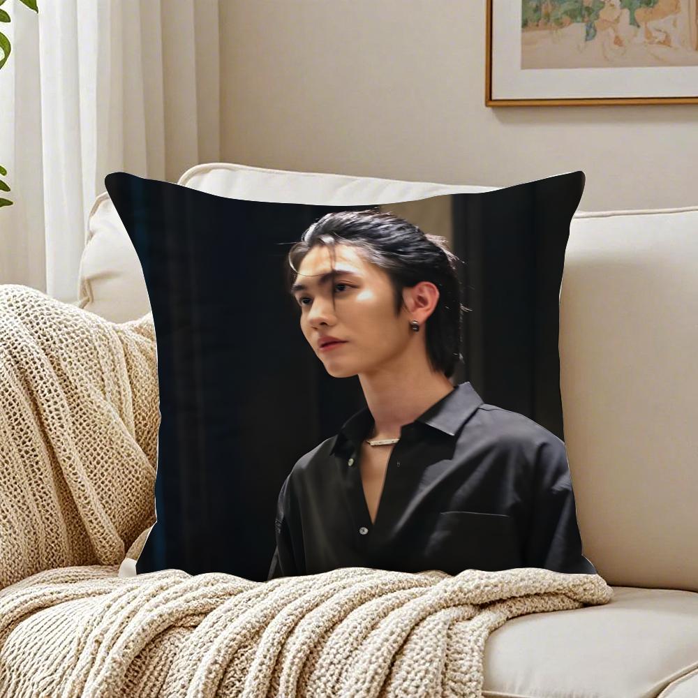 Thailändischer Schauspieler BBoss Chaikamon Sermsongwittaya Kissenbezug Kissenhülle Anti-Milben Wohnzimmer Sofa Dekor Kissen Zimmer