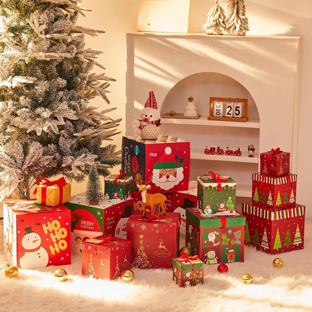 Christmas Candy Ornament Gift Box - Folding Paper Packaging