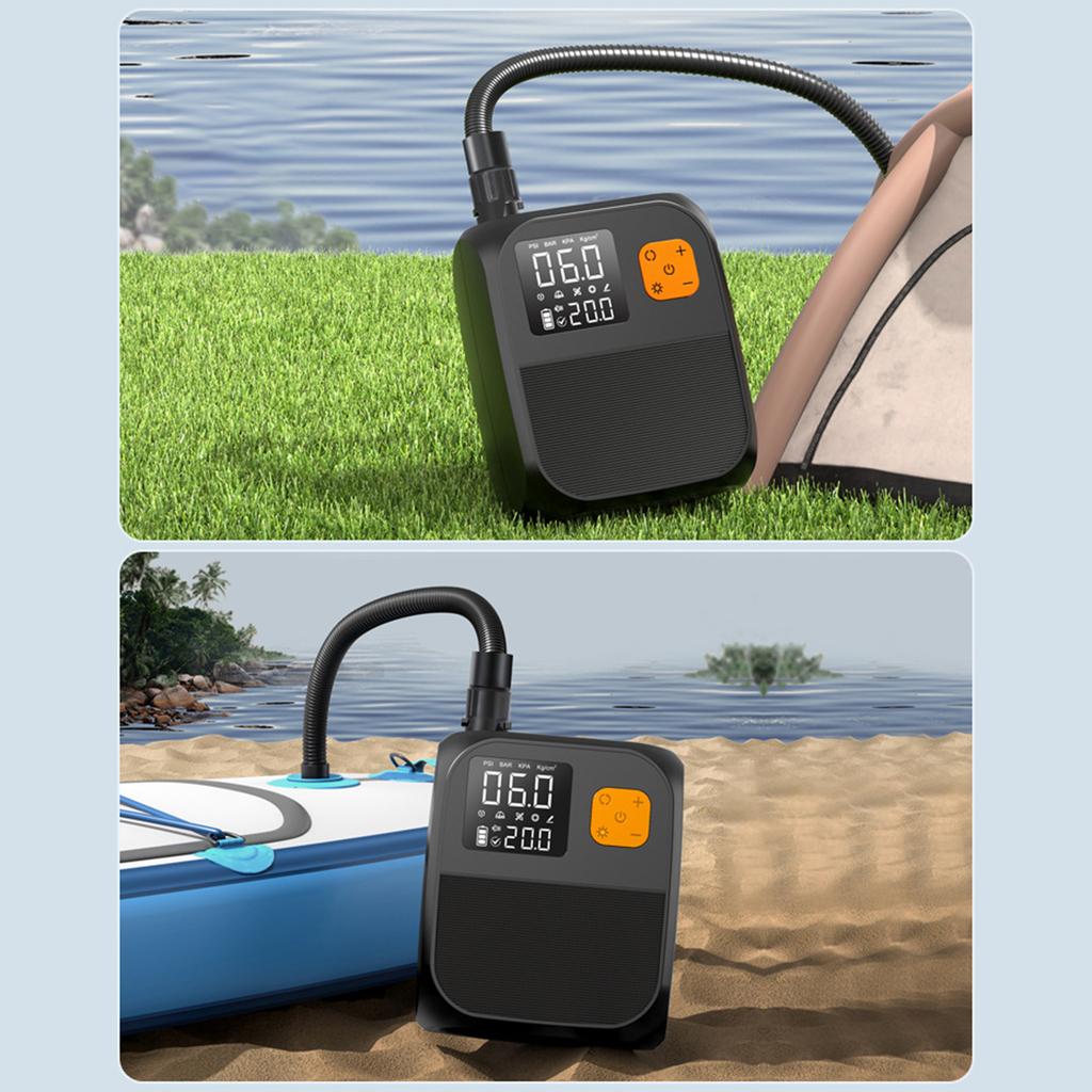 SUP Air Pump Rechargeable Electric Paddle Board Pump SUP Pump for Inflatable Stand Up Paddle Board Kayaks Boats