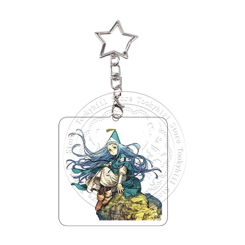 Heksenhoed Atelier Cartoon Acryl Sleutelhanger Kawaii Student Gagaga Qifrey Prachtige Sleutelhanger Karakters Hanger Verjaardagscadeau