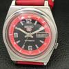 USED VINTAGE SEIKO 5 AUTOMATIC 7009A JAPAN MENS BLACK COLOR DIAL WATCH A433427-2 R116-a433427