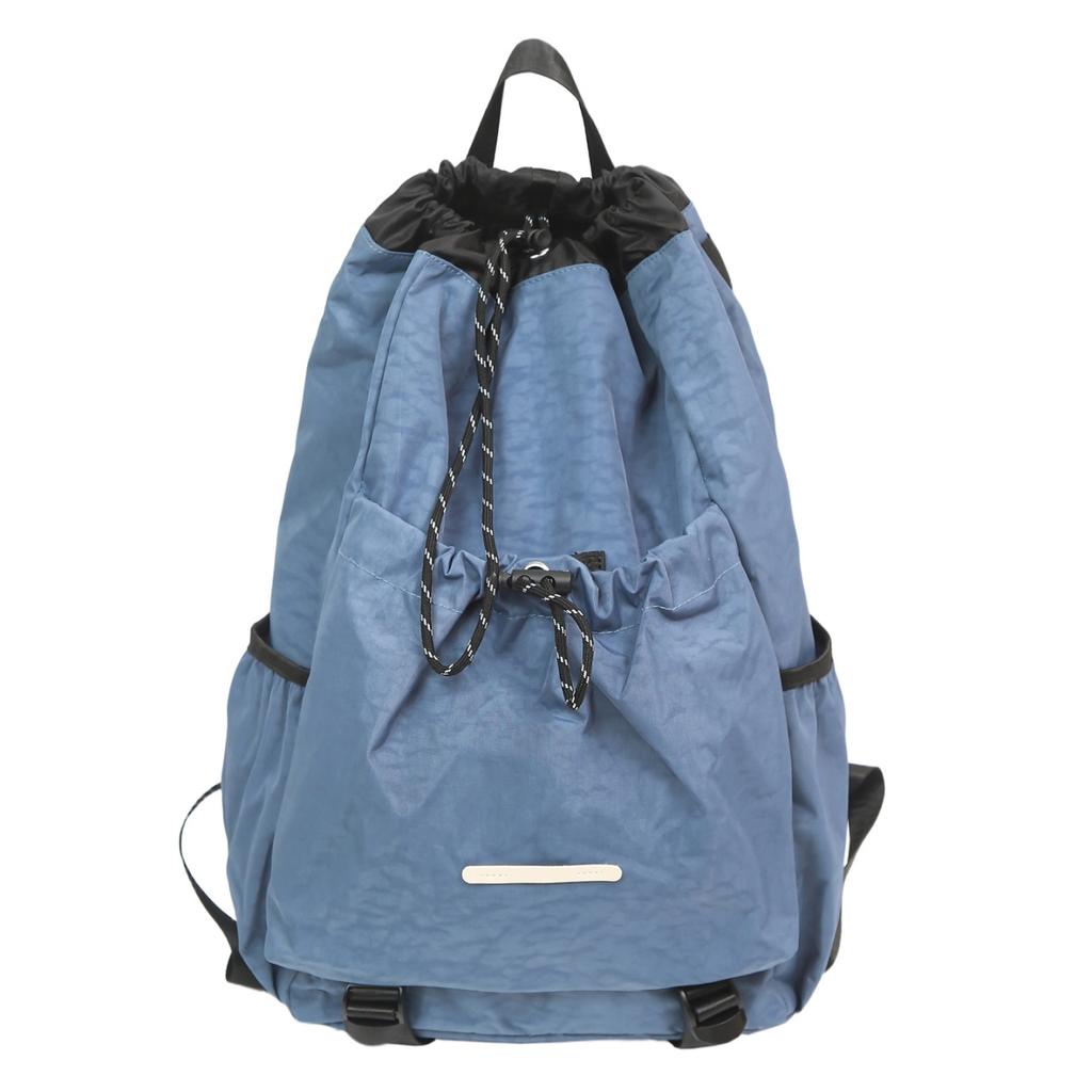 Schoolbag Backpack Women's Nylon Backpack Women's Large Capacity Backpack Drawstring Backpack Women's Backpack