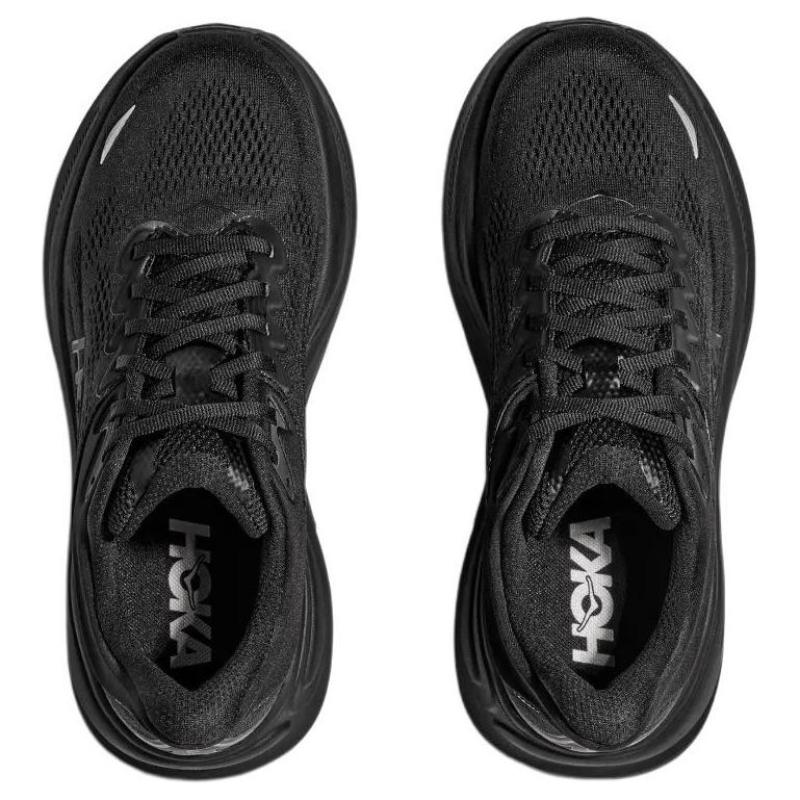 HOKA One One Bondi 9 Triple Black Sneakers 1162011-BBLC