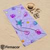 Purple Ocean Shells Cartoon Anime Beach Towel Microfiber Quick Dry Super Absorbent Soft Bath Towel for Kids Adults Travel