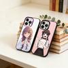 Kaoruko W-Waguri  Phone Case For iPhone 17,16,15,14,13,12,11 Plus,Pro Max,XS,Colorful Silver Black Cover