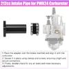 Intake Manifold Inlet Pipe Kit Replacement For PWK 24Mm 28Mm PE Carburetor Predator 212 224 196Cc 200Cc Engine Coleman Mini Bike CT200U BT200X KT196