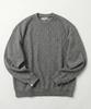 LENGAGEMENT Small Heart Daily Knit Sweater [Natural Gray]