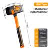 Leather Surface Tile Hammer Multifunctional Square Hammer  For Tile Installation
