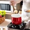 Enamel Mini Breakfast Coffee Kitchen Accessories For Gas Stove Induction Cooker Cooking Pot Soup Pot Milk Pot Cookware