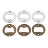 10 Sets 40mm DIY Bierflaschenöffner-Einsatz-Kits für Harzform Wandbehang Wein Bierflaschenöffner mit Schrauben Küchenbar-Werkzeug