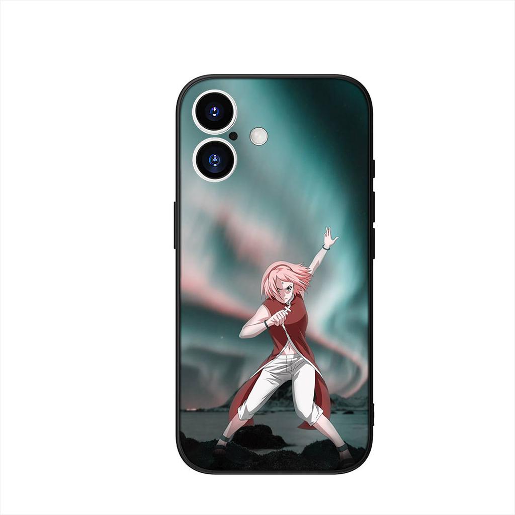 Haruno Sakura Narutos Kakashi Sasuke Cover Phone Case for Apple iPhone 17 16 15 11 Pro XS Max XR 6 7 8 Plus + SE 2020 5 16E