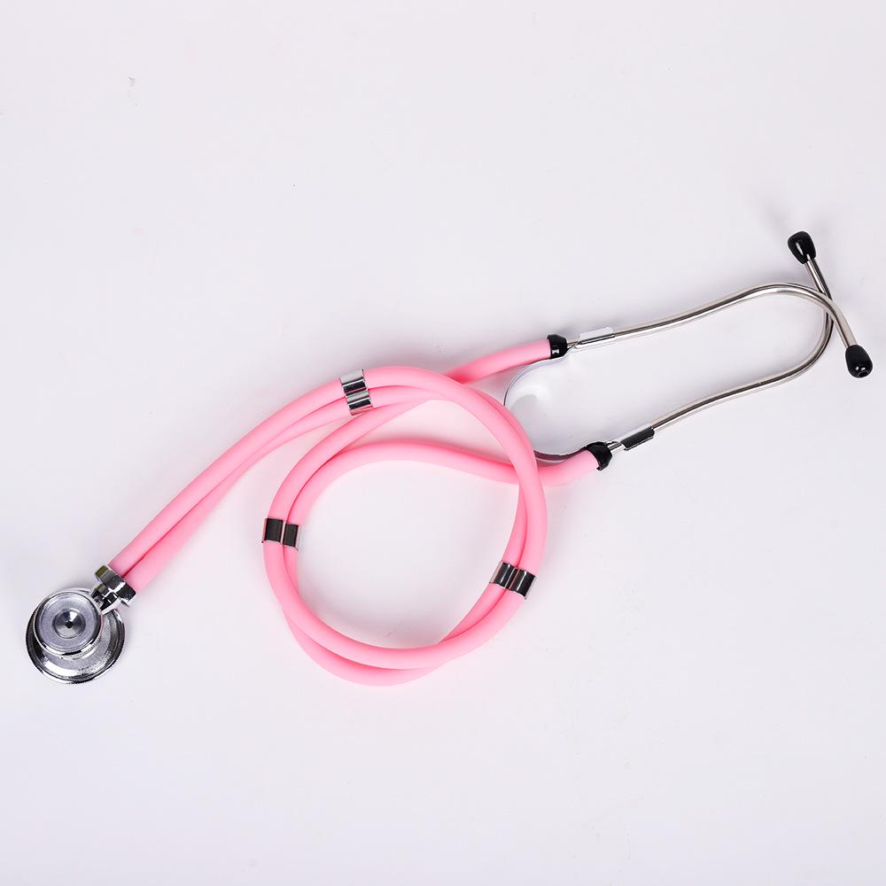 Multifunctional Double-Tube Toy Educational Stethoscope for Export