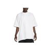 Nike Sportswear Circa Solid Logo Crew Neck Pullover Loose Short Sleeve T-Shirt Men Tops White DX0188-100