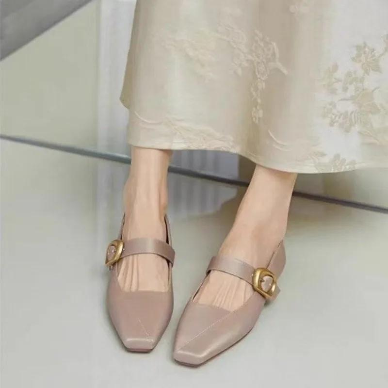 

Fashion Hot Selling 2025 new Women Shoes Ladies Flat Fashion Vintage British Style Leather Oxford Loafer Comfy Casual Shallow Flats shoe 40 хаки