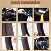 DIY Car Steering Wheel Cover Artificial Leather Non-slip For Ford Transit Connect Tourneo Custom Grand Tourneo Connect 2014-2020