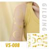 Trendy European Music Festival Waterproof Face Tattoos & Freckle Stickers