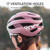 ROCKBROS Fahrradhelm Ultraleicht Radfahren Sicherheit Straße Berg Fahrradhelm Verstellbar Integral geformt Outdoor Straßenhelm